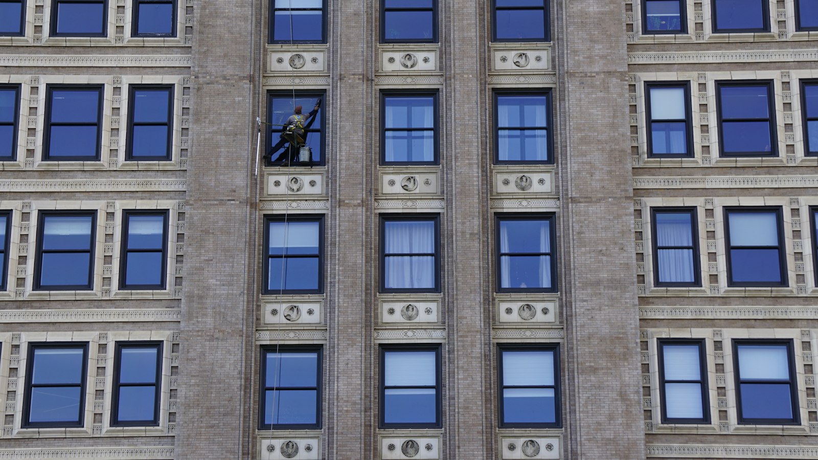 Building with many windows