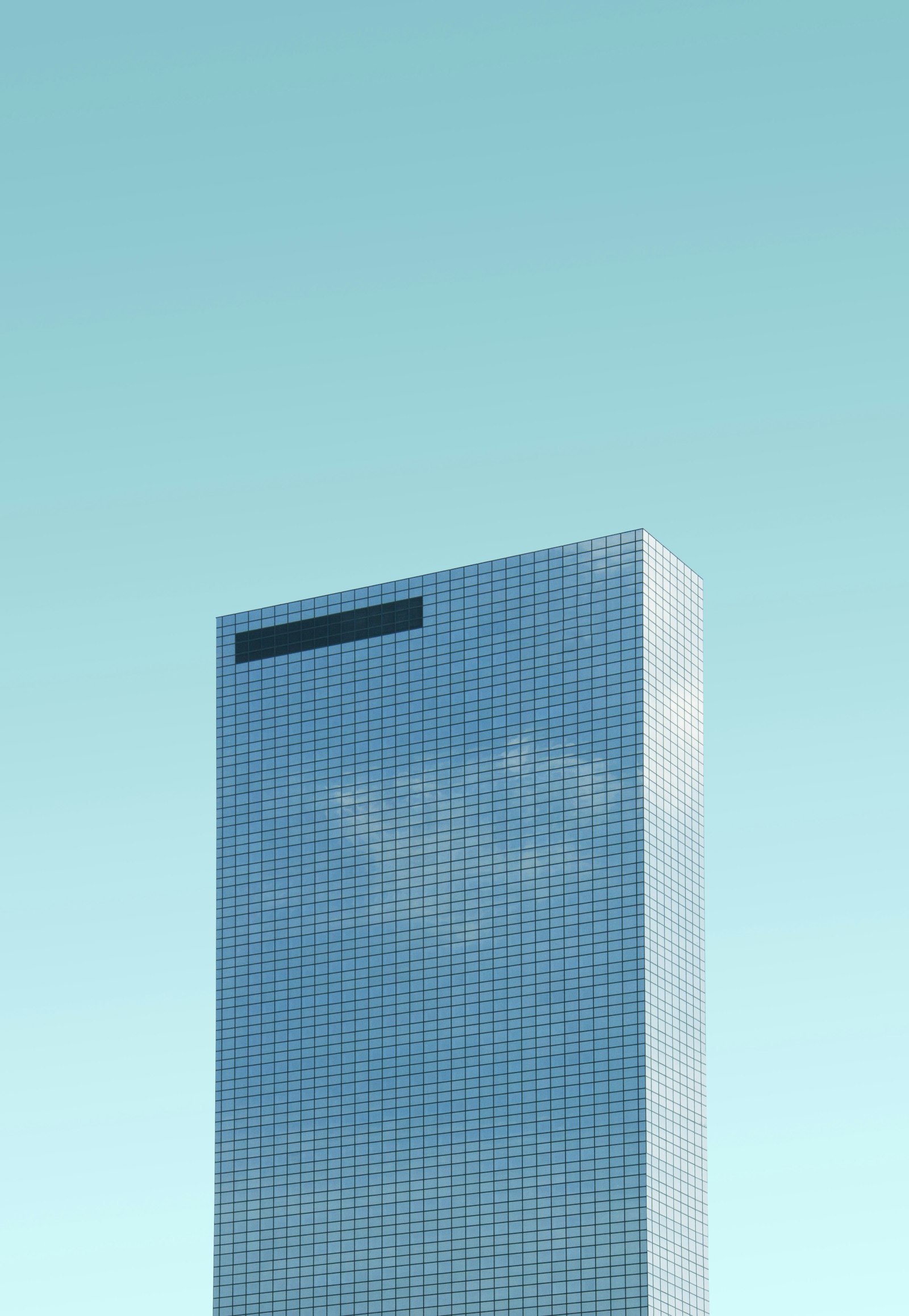 High-rise glass building